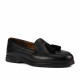 Women loafers, moccasins 6096 biz black