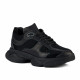 Women sport shoes 6102 black combined