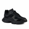 Pantofi sport dama 6102 negru combinat