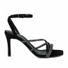 Women sandals 1337 black velour combined