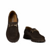 Pantofi casual dama 6099 bufo cafe combinat