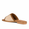 Women sandals 5128 beige combined