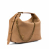 Women hand bag 037g camoscio nude