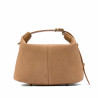 Women hand bag 037g camoscio nude