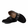 Women loafers, moccasins 6100 bufo black combined