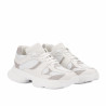 Women sport shoes 6102 white combined