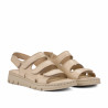 Women sandals 5121 crem