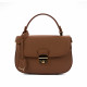 Women hand bag 022g golden brown