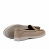 Women loafers, moccasins 6096 biz cappuccino