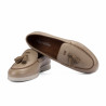 Women loafers, moccasins 6096 biz cappuccino