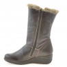 Women knee boots 3246 cafe