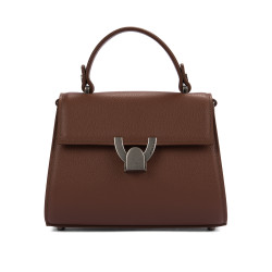 Women shoulder bag 032g 01 cognac