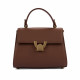 Women shoulder bag 032g cognac