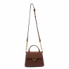 Women shoulder bag 032g cognac