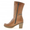 Women knee boots 3256 brown cerat