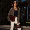 Geanta dama de mana 037-1g burgundy lifestyle