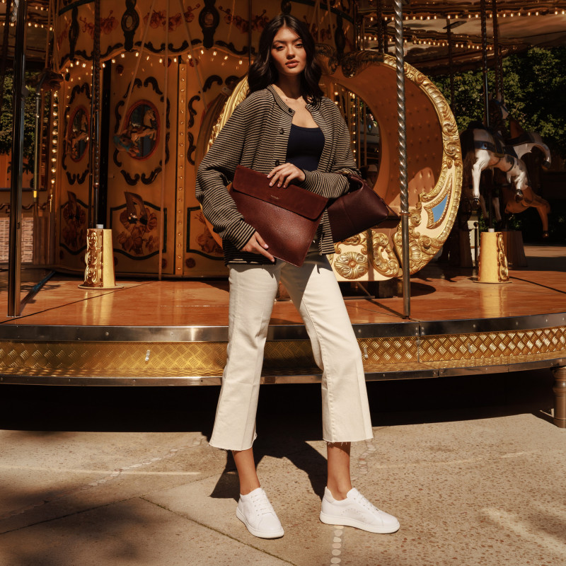 Pantofi sport dama 6103 biz alb combinat lifestyle