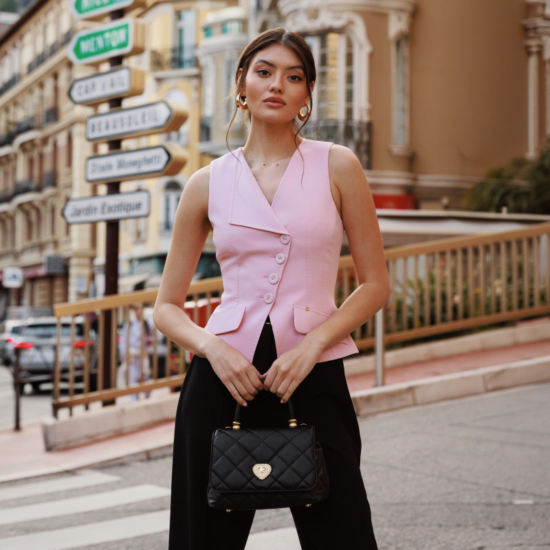 Geanta dama de umar 049g biz negru lifestyle Geanta dama de umar 049g biz negru lifestyle