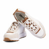 Pantofi sport dama 6101 biz alb combinat