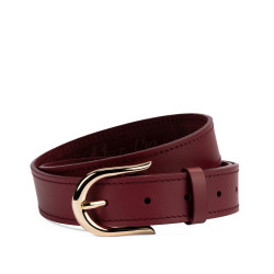 Women belt 46mc bordo