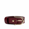 Women belt 46mc bordo