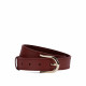 Women belt 46mc bordo