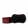 Sponge for velour leather 62a burgundy