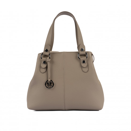 Women shoulder bag 004g 01 light grey