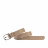 Women belt 46-1mc beige