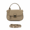 Women hand bag 022g light grey