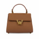 Women shoulder bag 032g golden brown