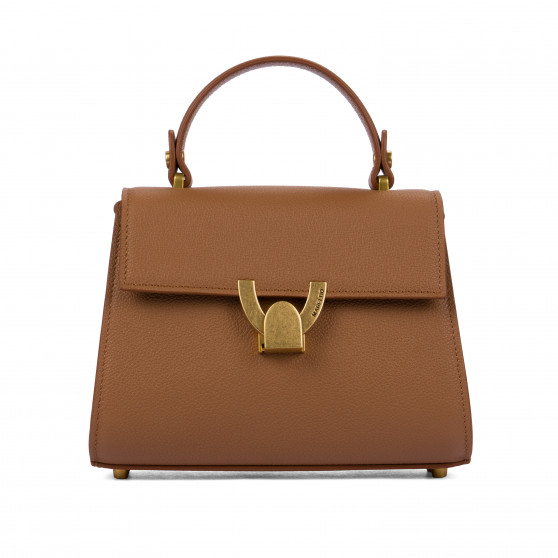Women shoulder bag 032g golden brown