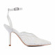 Sandale dama 1370 alb combinat