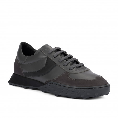 Pantofi sport barbati 9001 gri combinat