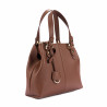 Women shoulder bag 004-1g cognac
