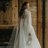 Sandale dama 1370 alb combinat