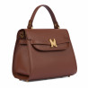 Women shoulder bag 033g cognac