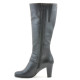 Women knee boots 1151 black