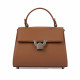 Women shoulder bag 032g 01 golden brown