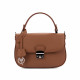 Women hand bag 022g 01 golden brown