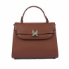Women shoulder bag 033g 01 cognac