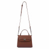 Women shoulder bag 033g 01 cognac
