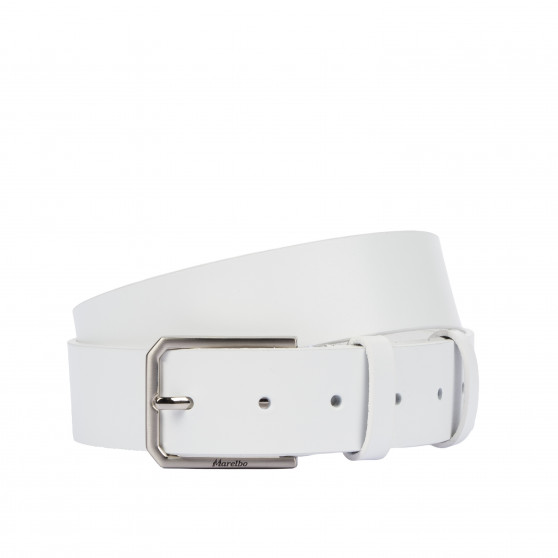 Men belt 70b white