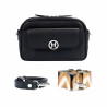 Women shoulder bag 014g 01 black