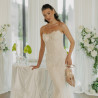 Sandale dama 1370 bej combinat