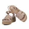 Sandale dama 5129 nisip