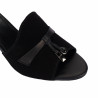 Sandale dama 1367 negru velur