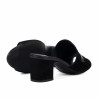 Sandale dama 1367 negru velur