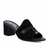 Sandale dama 1367 negru velur