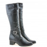 Women knee boots 1131 black